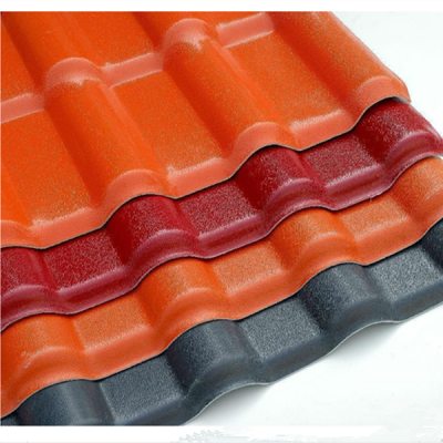 Plastic Building Material Corrugated ASA Synthetic Resin Roof Tiles