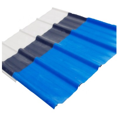 Colonial Roofing Sheets Corrugated PVC Roof Tile For Factory